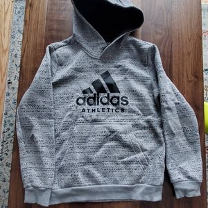 Grey Adidas hoodie